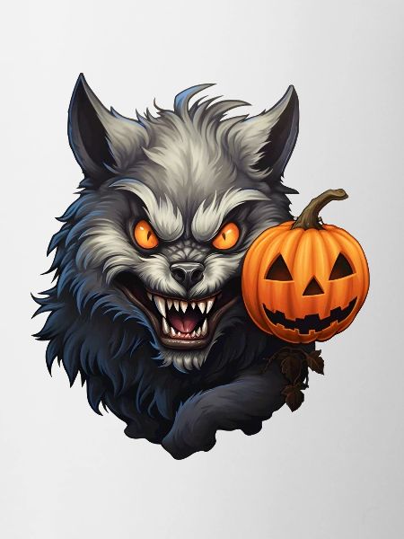 Loup d’Halloween