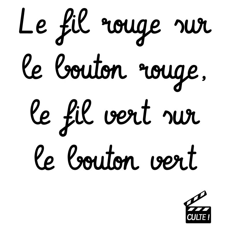Le fil rouge sur le bouton rouge... 7ème Compagnie