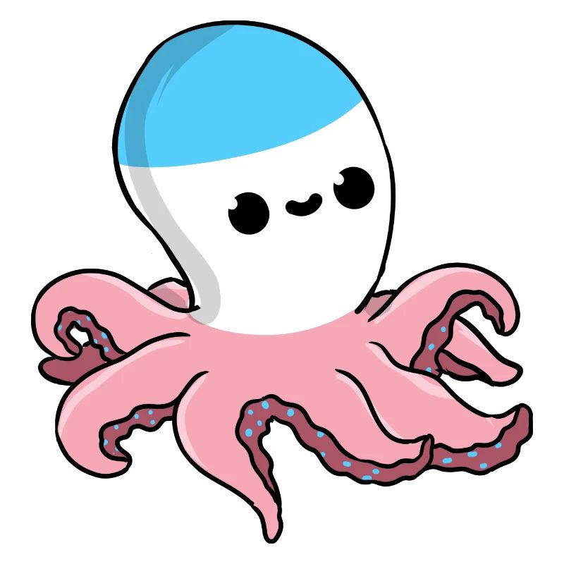 Trans Pride Oktopus