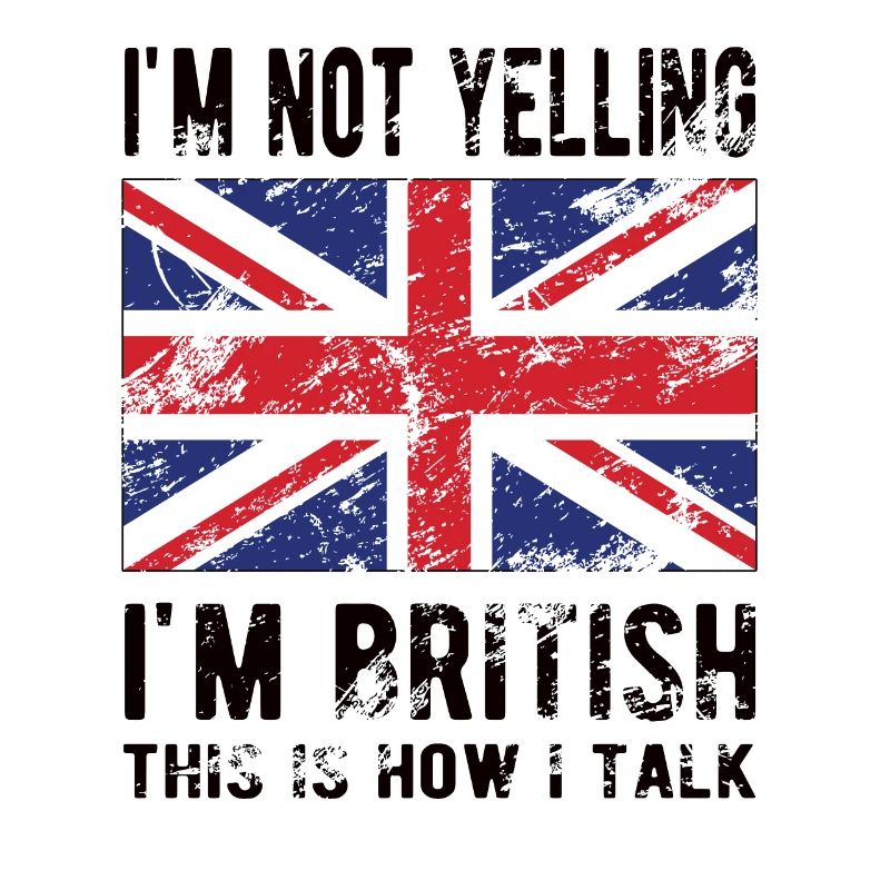 Brite Großbritannien Herkunft Britische Flagge