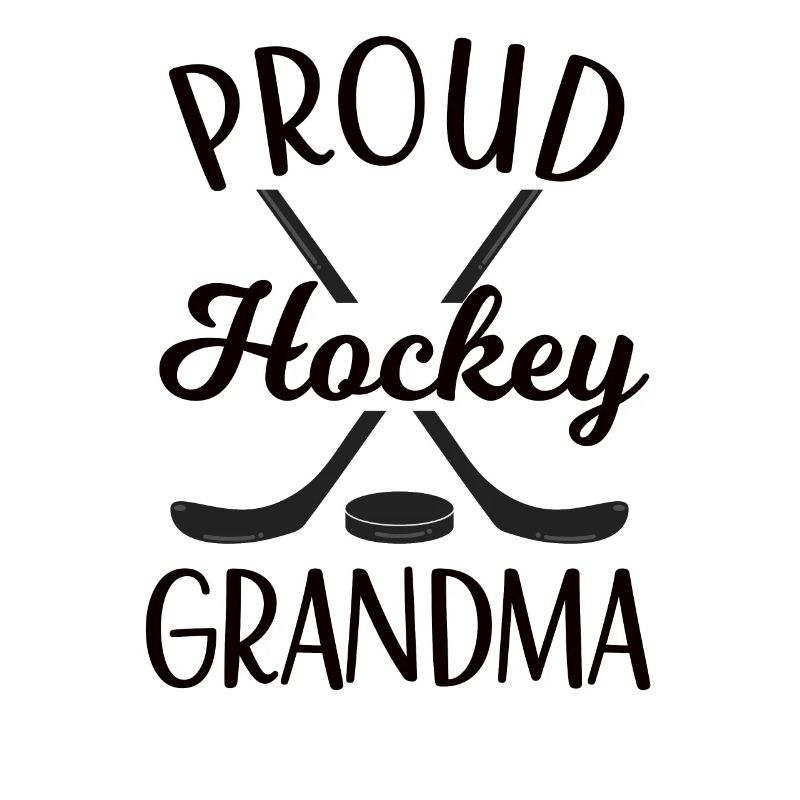 Stolze Eishockey-Großmutter Eishockey-Großmutter