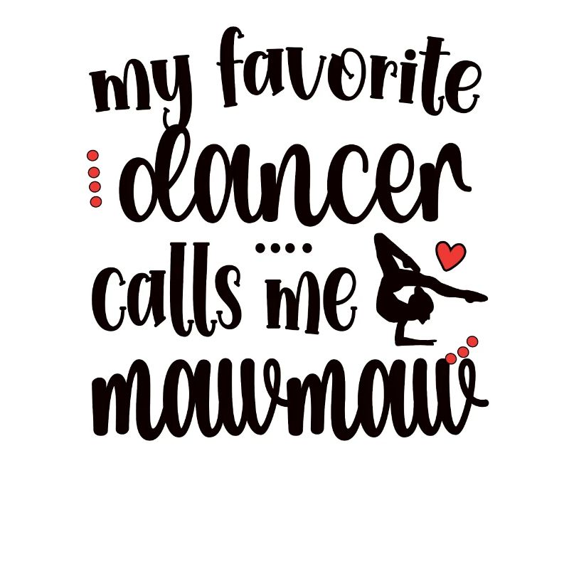 Fier danse Mawmaw grand-mère de danseuse danse Mawmaw