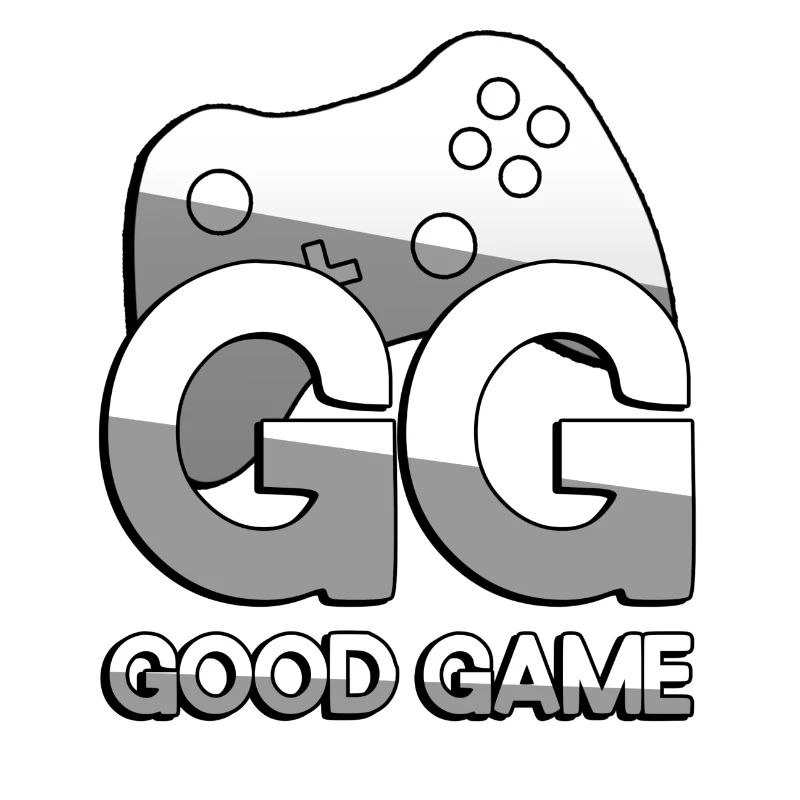 GG GOOD GAME + Controller - Gaming