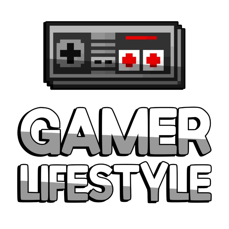GAMER LIFESTYLE + NES Controller - Gaming