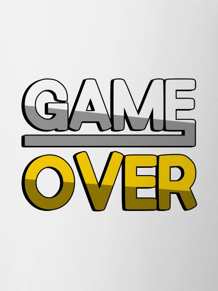 GAME OVER (Yellow) - Gaming