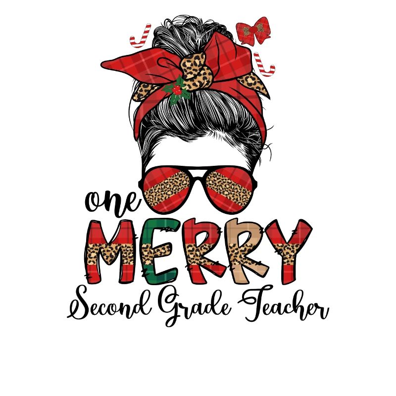 Enseignant de 2e année Noël Deuxième année Équipe de Noël