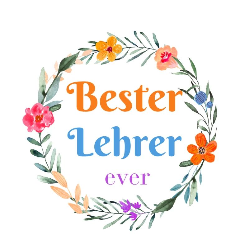 Bester Lehrer! personalisierbar