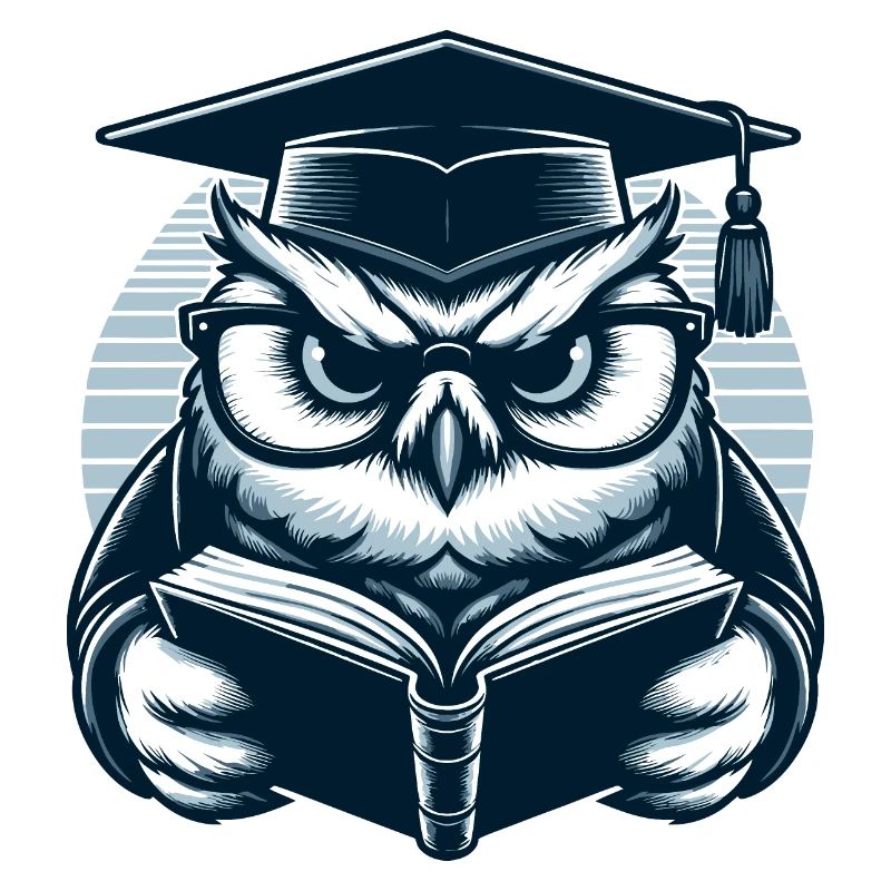 Hibou de lecture