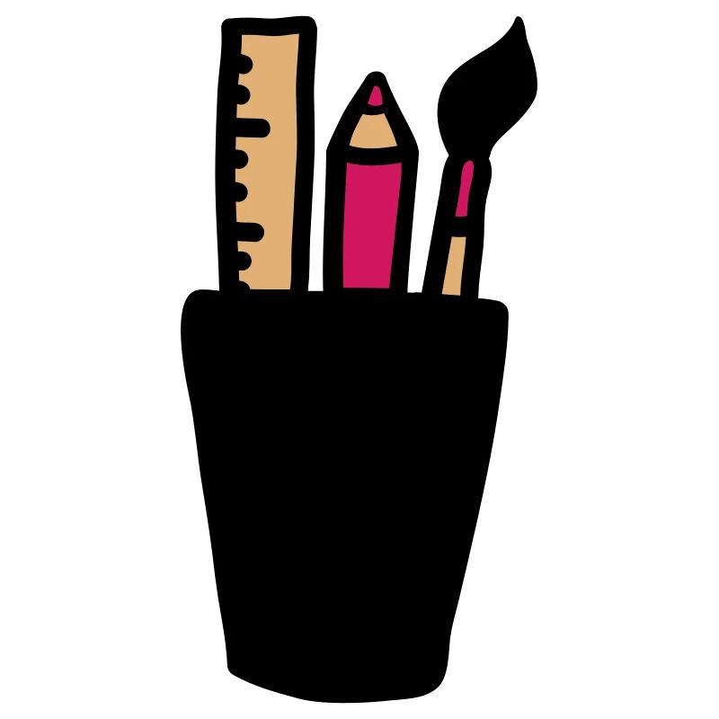 Pen - Brush - Ruler