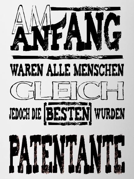 Am Anfang PATENTANTE