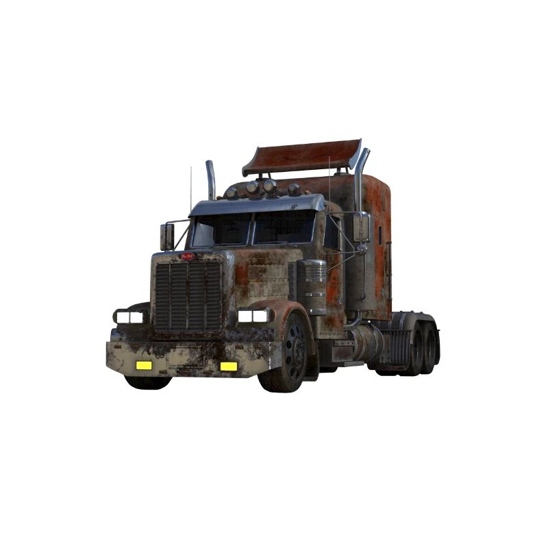 Camion poids lourd américain