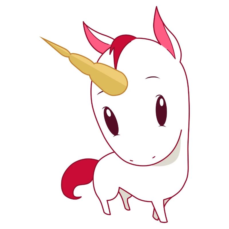Süßes Einhorn