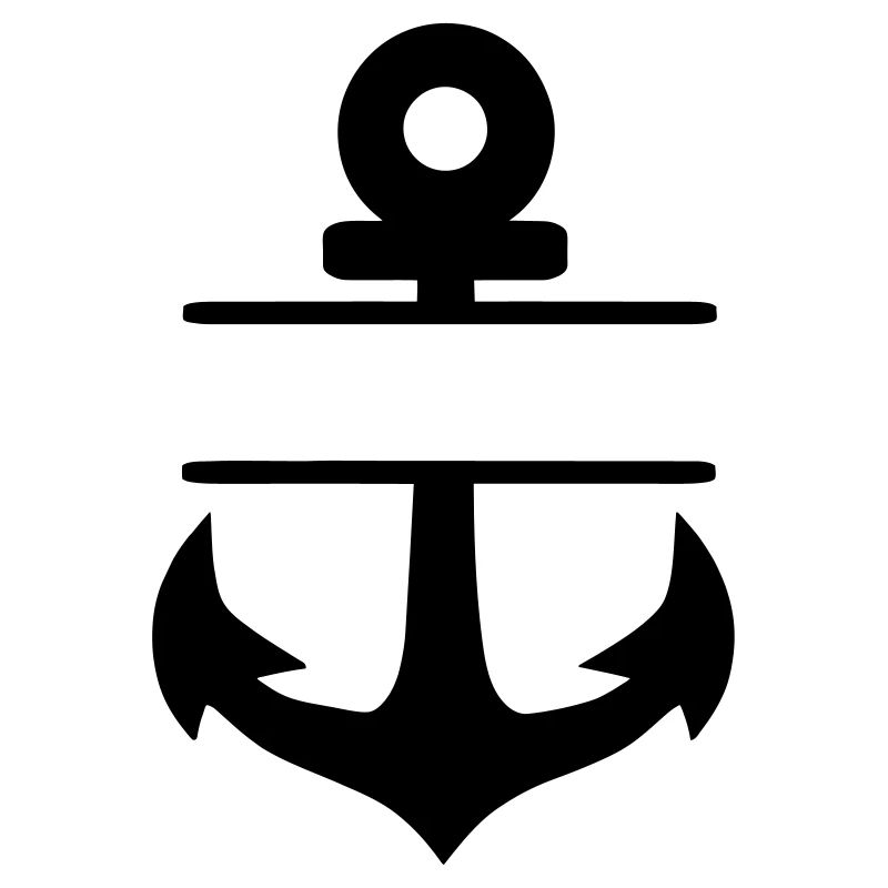Anchor blanco round