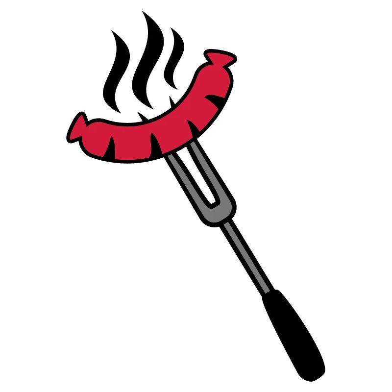 Grill Sausage Logo