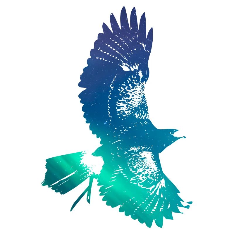 Flying eagle