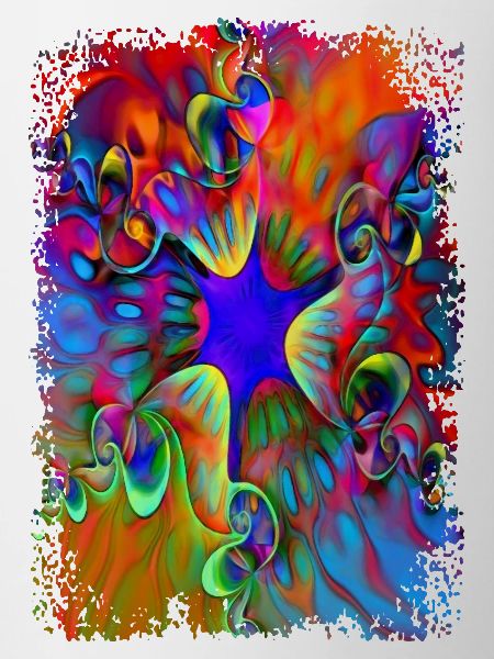 psychedelic flower power