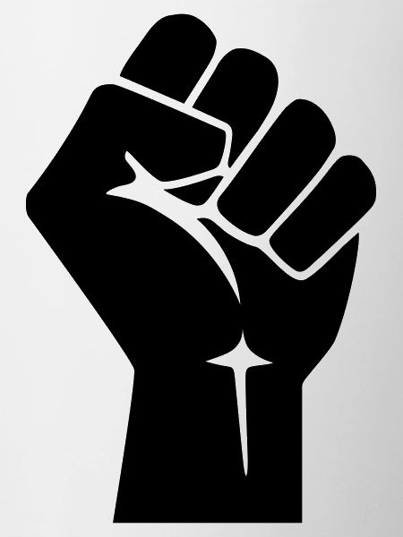 Raised Fist Logo (Vector)