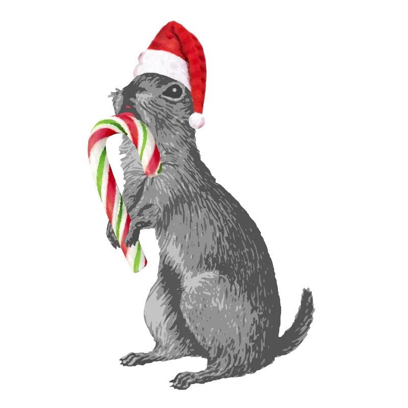 Belette de Noël