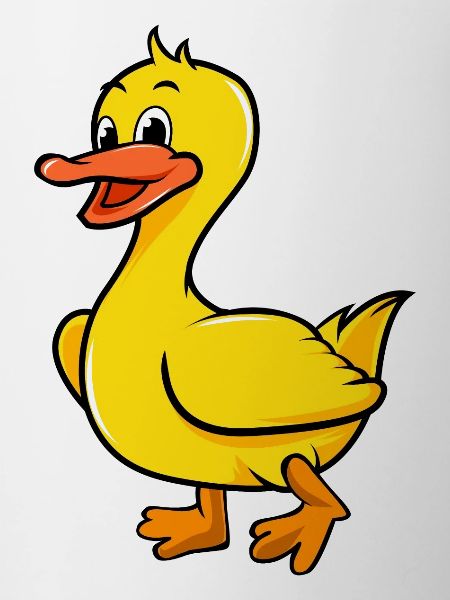 Kawaii duck