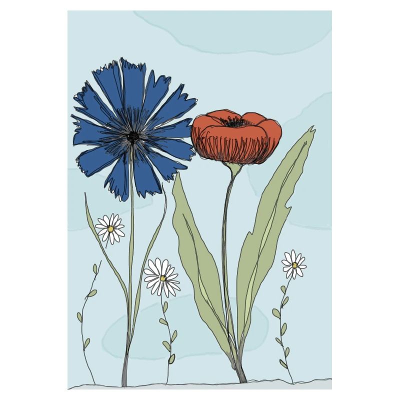 Poppy & Cornflower