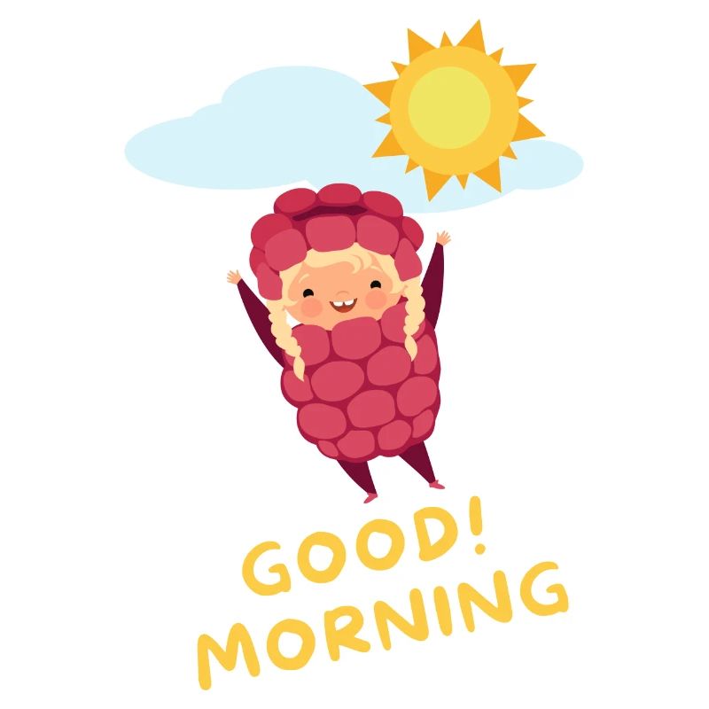 Sommer Essen Erdbeere Ferien Mädchen Design