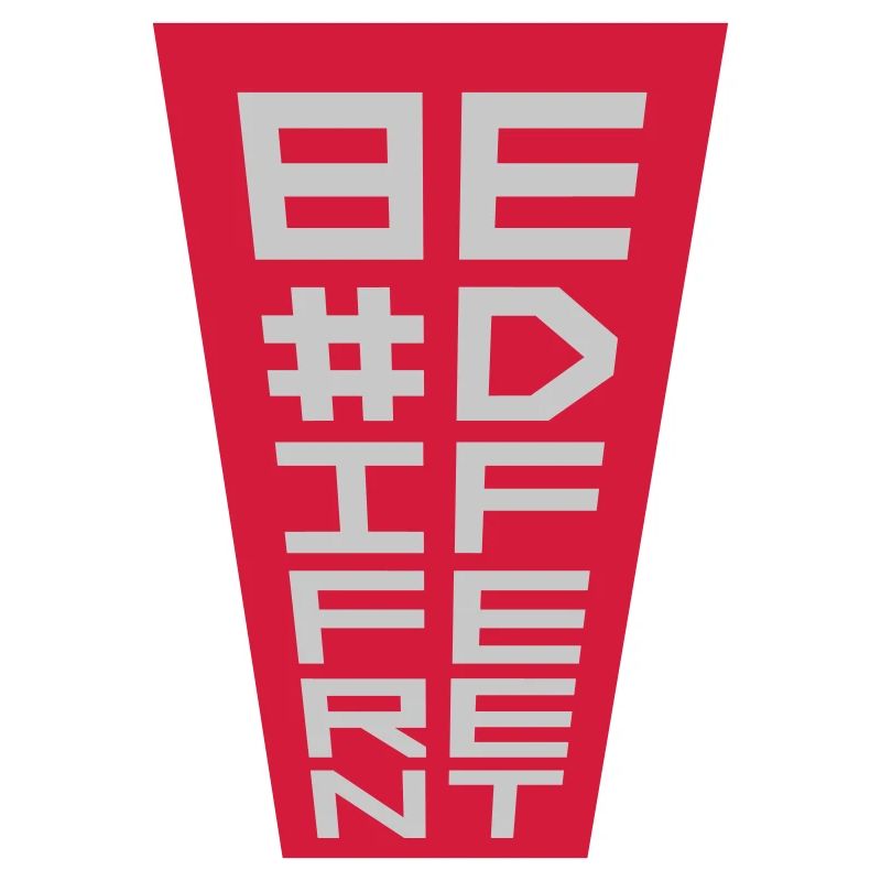 Soyez différent Logo Design