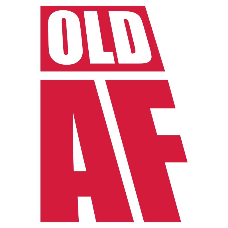 old AF Text Logo