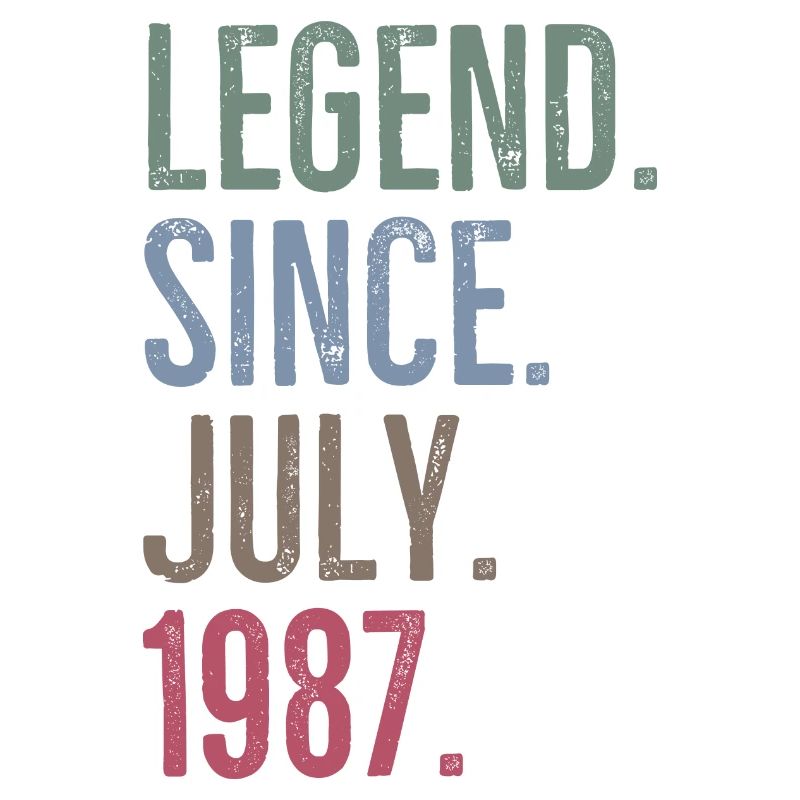Legende seit Juli 1987