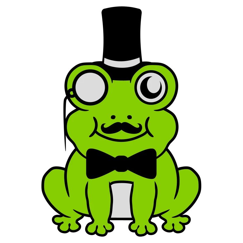 Sir Frog Gentlemen Cylindre