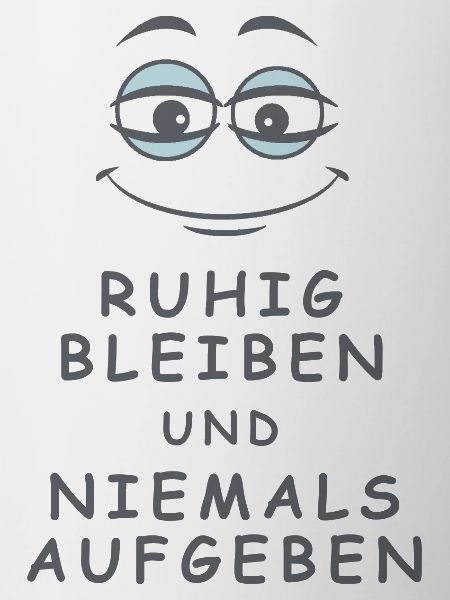 Niemals aufgeben