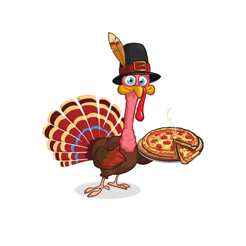 Save a Turkey Eat Pizza