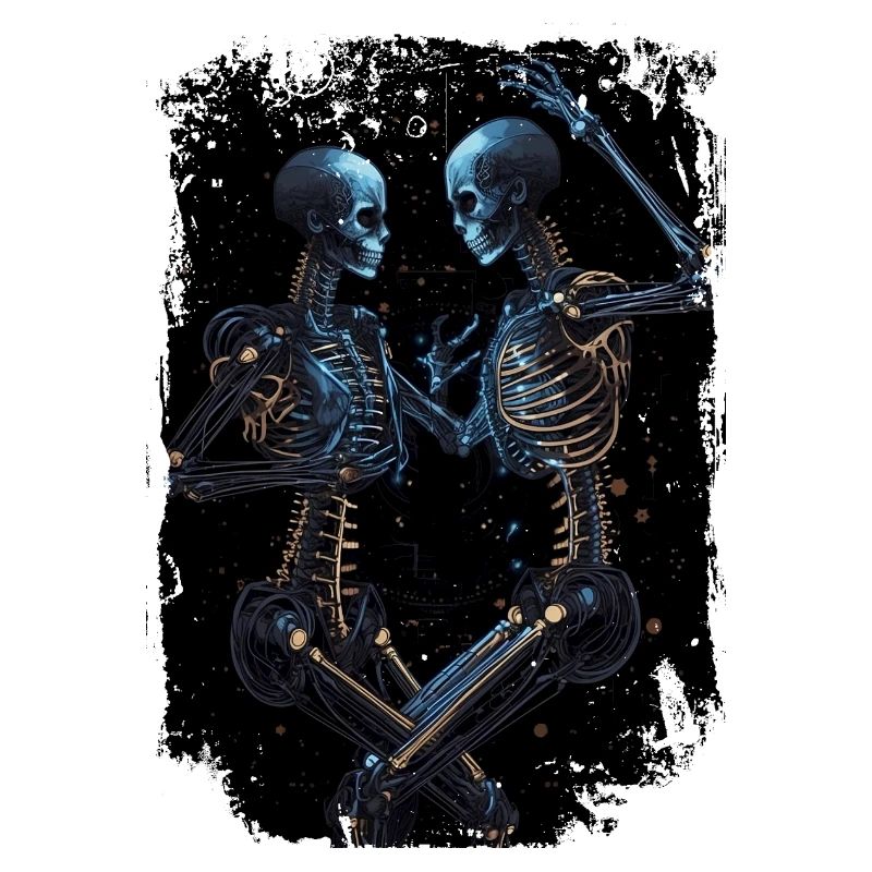 Dancing Cyber Skeletons - Surreal Horror