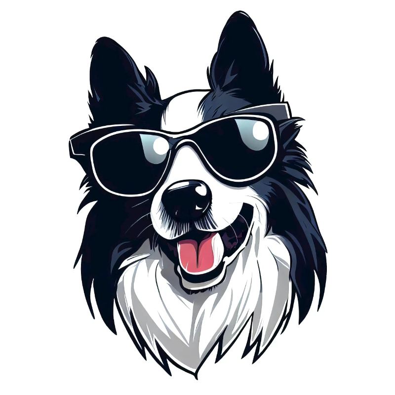 Border Collie Der Entdecker