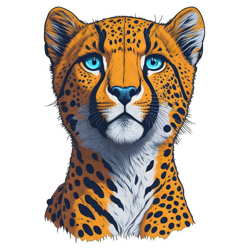 Gepard I Raubkatze der Savanne Afrikas I Geschenk