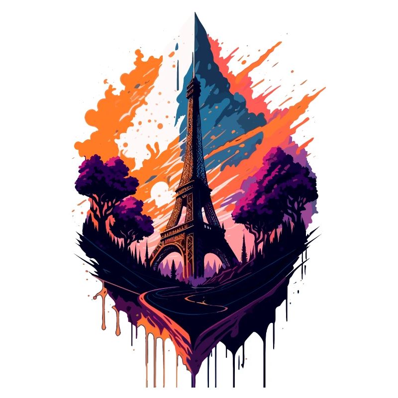 Tour abstraite de Paris