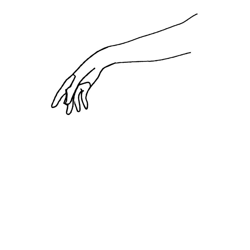 Reaching Out #1 (Black)