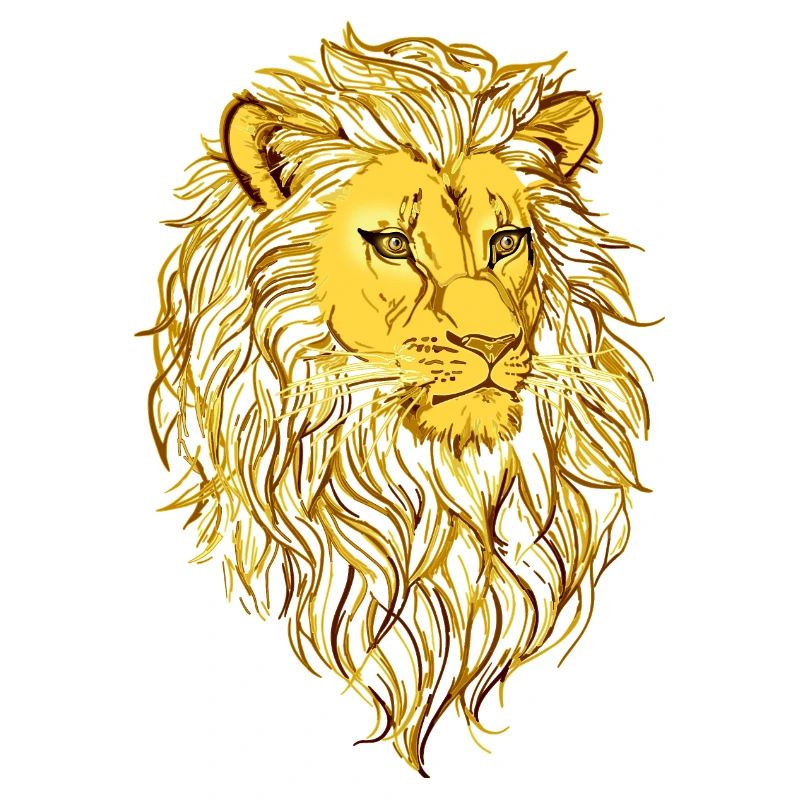 Tête de lion