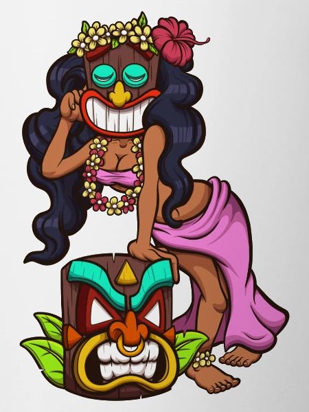 Tiki Frau