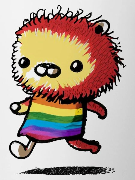 Rainbow animal