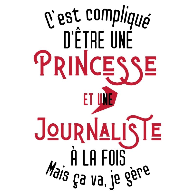 C'est compliqué d'être Une Princesse Journaliste