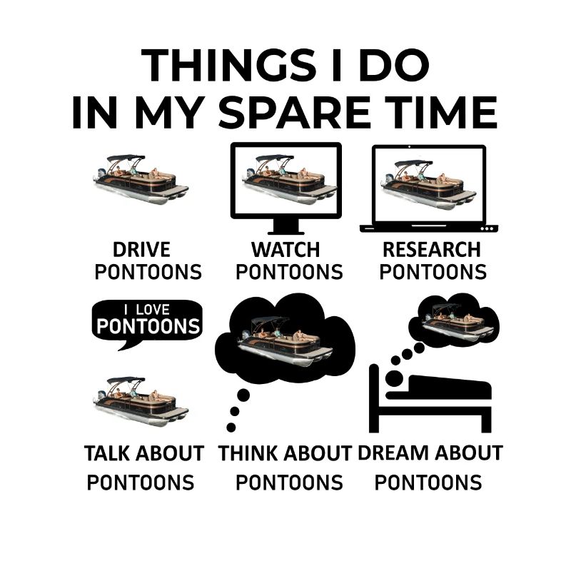 Dinge, die ich in meiner Freizeit mache - Pontons