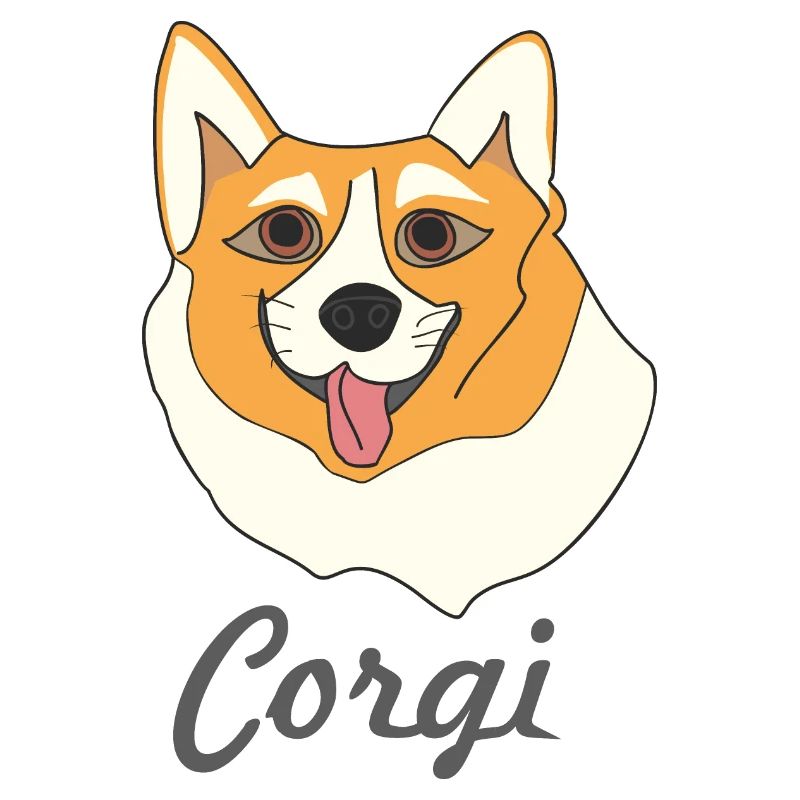 Visage de Corgi