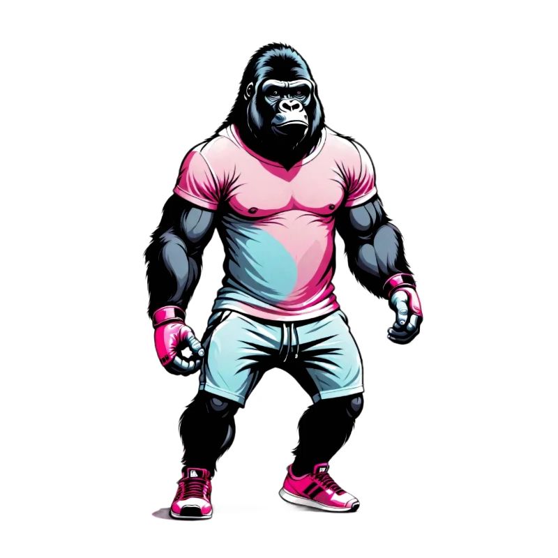 Boxe Boxeur Gorille