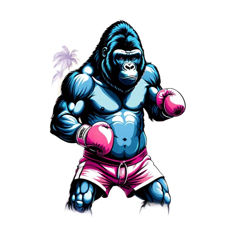 Boxe Boxeur Gorille