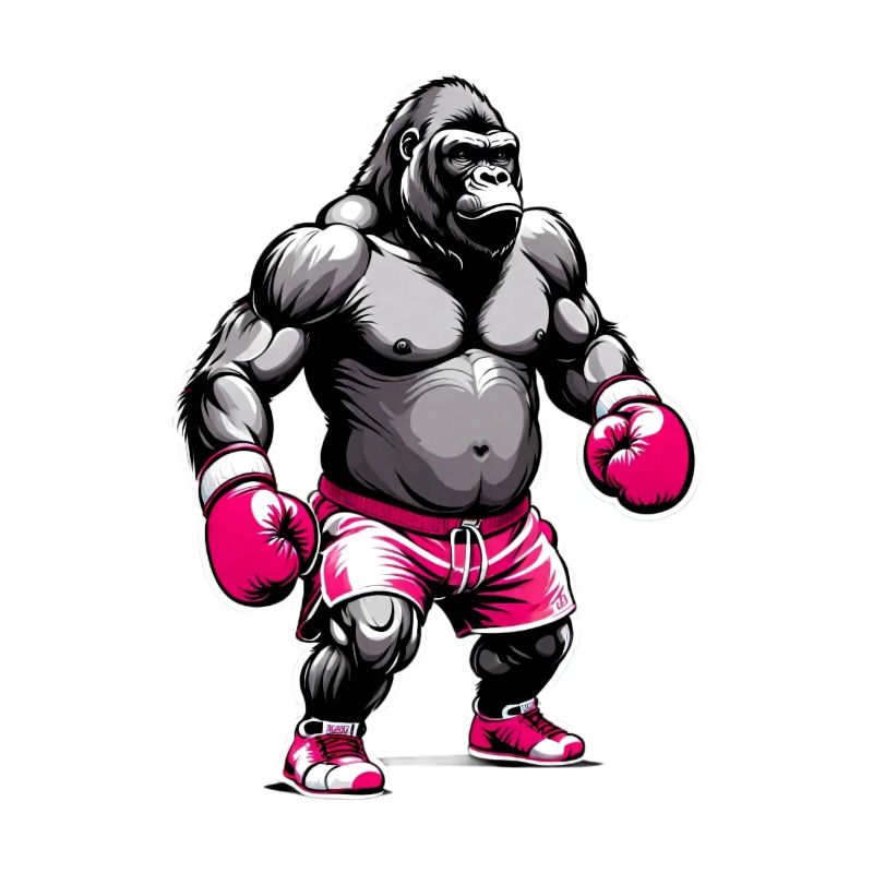 Boxe Boxeur Gorille