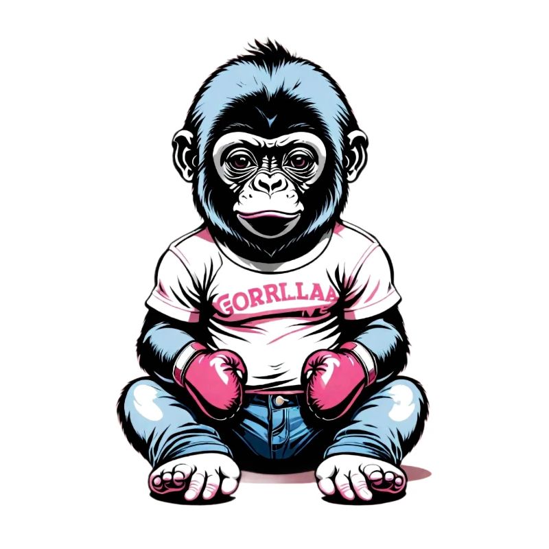 Boxe Boxeur Gorille