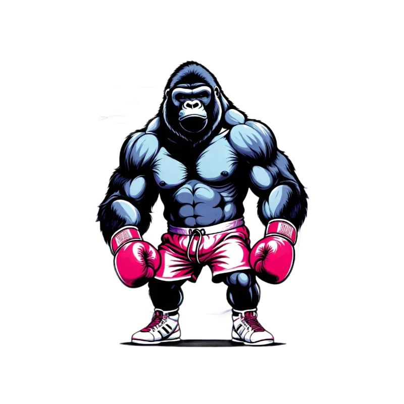 Boxe Boxeur Gorille