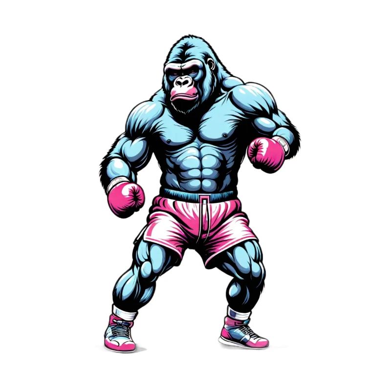 Boxe Boxeur Gorille