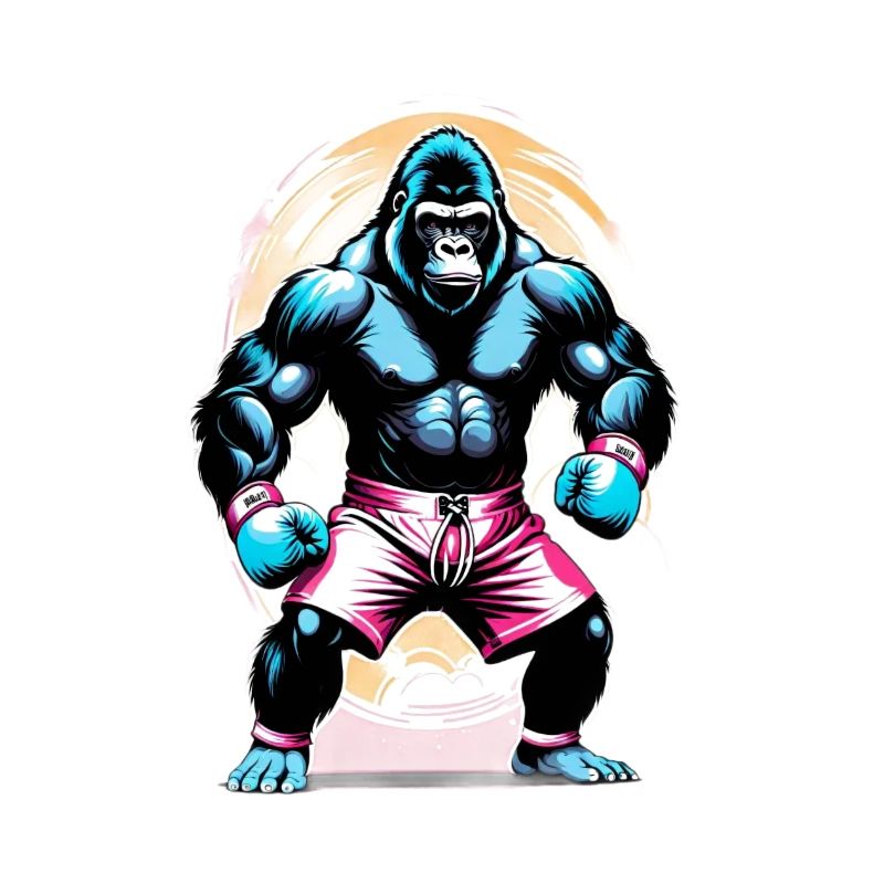 Boxe Boxeur Gorille