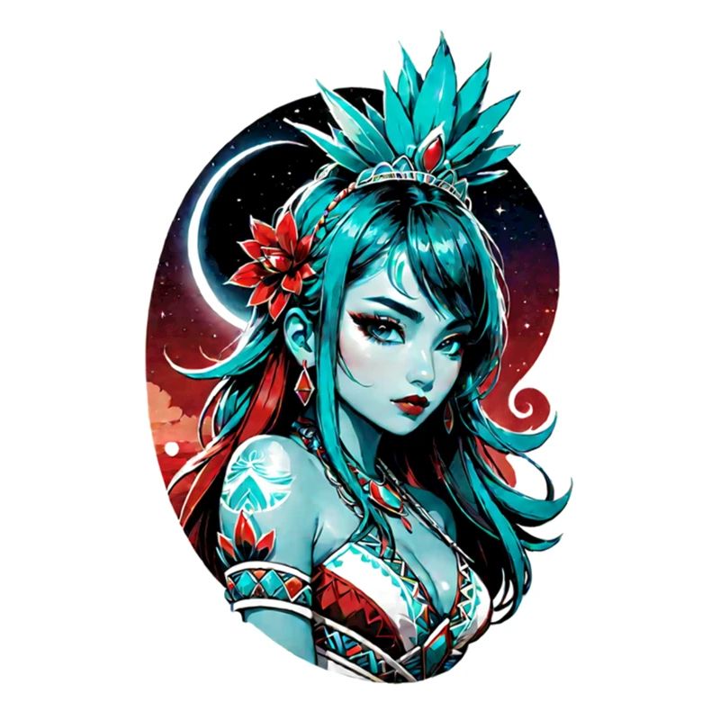 princesse indienne - aztek